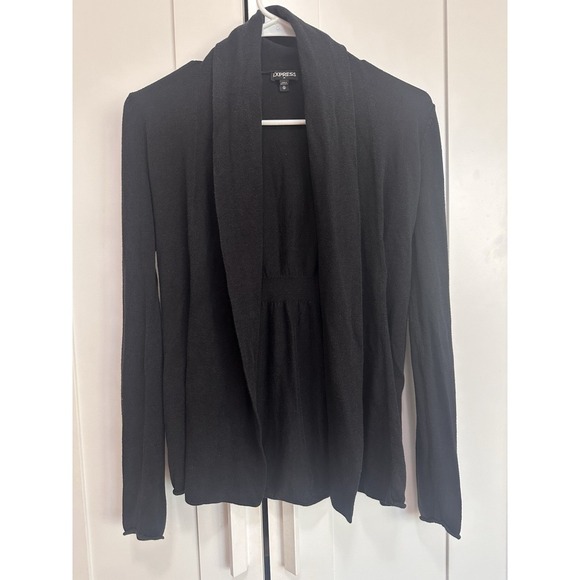 Express Women's Black Cardigan Size XS - Picture 2 of 8